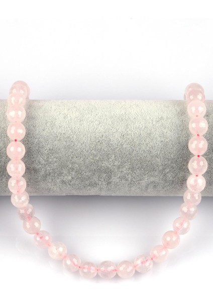 Pembe Kuvars Doğal Taş Dizi 10 mm Küre Kesim fiyatları