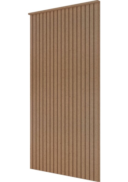 Dekoratif Duvar Paneli ( 54 x 105 cm ) Boyanabilir Ahşap 10 mm Ham Mdf Duvar Paneli