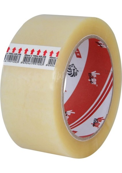 Gergedan 100M x 45 mm Şeffaf Amb Bant