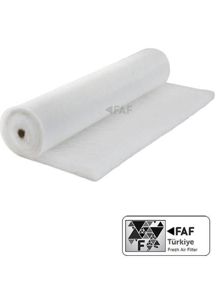 2X10 Metre 20M2 Faf Elyaf Filtre - 1. Kalite Kalın 18-20MM - Eu4 G4 Sınıfı Faf Marka Filtre -EN779 -ISO16890