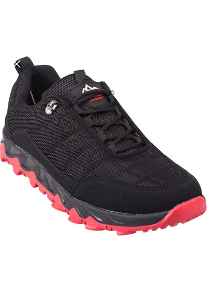 Erkek Spor Outdoor Bot Ayakkabı Siyah - Kırmızı fiyatları