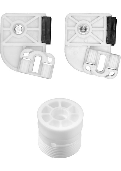 Volkswagen Transporter T5 Için Cam Kriko Plastiği ve Makarası-Sağ-Set