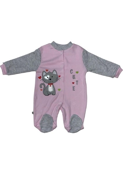 Puro Cotone Bebek Tulum Yeşilpembe