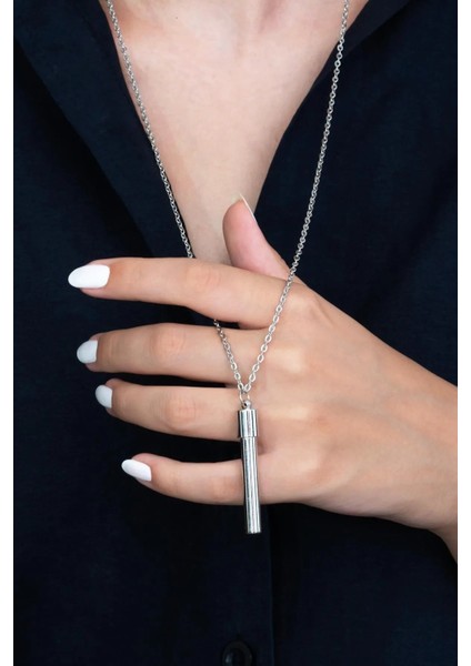 Dilek Kolyesi Unisex Kapaklı Çubuk Bar Kolye fiyatları