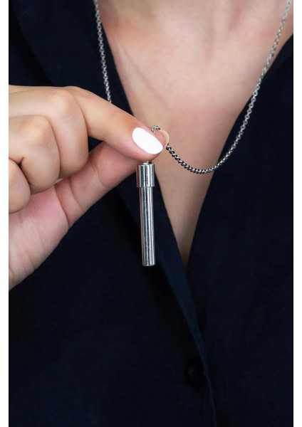 Dilek Kolyesi Unisex Kapaklı Çubuk Bar Kolye modelleri