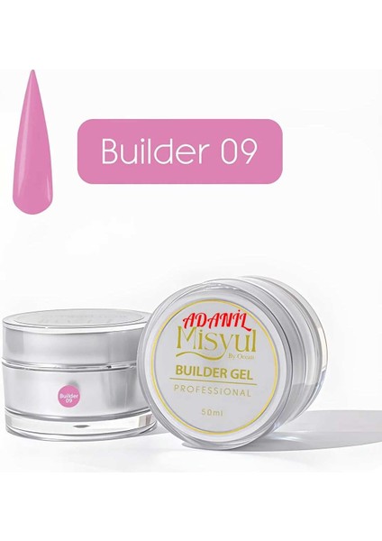 Misyul Profesyonel Ultra Pembe Builder Gel 09 50 ml