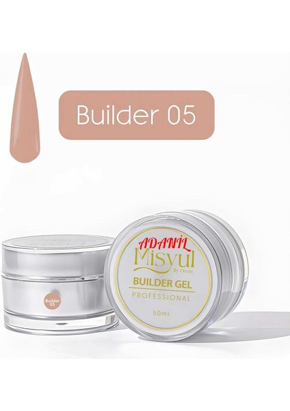 Misyul Profesyonel Kahverengi Builder Gel 05 50 ml