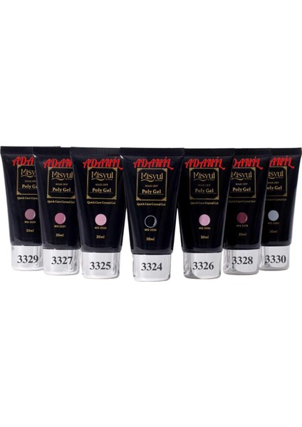 Misyul Profesyonel 30 ml Nude Poly Gel 3329 Akrilik Jel indirimleri
