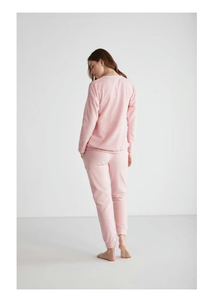 16960 Kadın Yuvarlak Yaka Pijama Takımı fiyatları