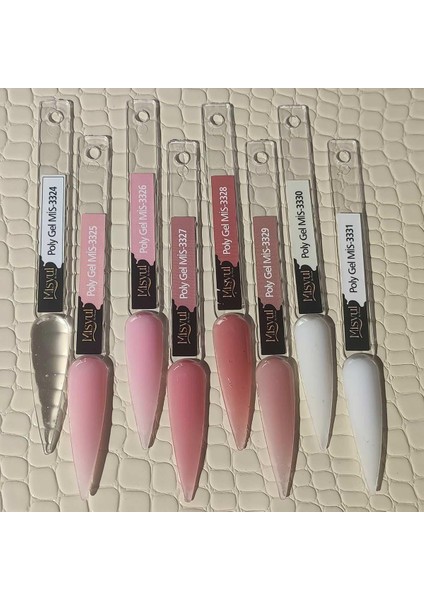 Misyul Profesyonel 30 ml Şeffaf Poly Gel 3324 Akrilik Jel fiyatları