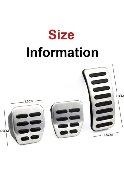 Vw Golf 4 Manuel Metal Pedal Seti 1997-2005 fırsatları