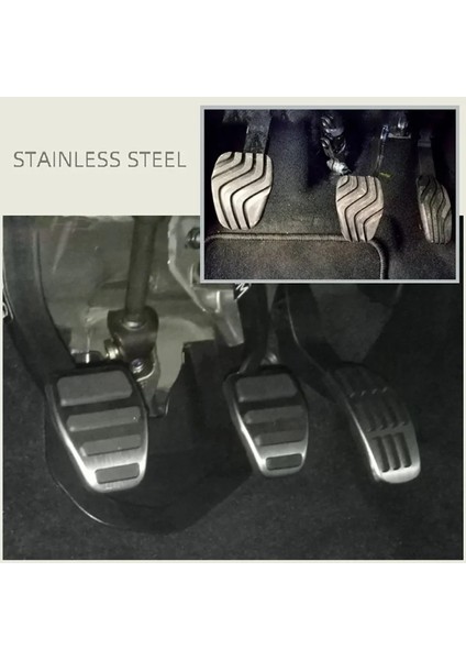Renault Megane 4 Metal Manuel Pedal Seti 2017-2023