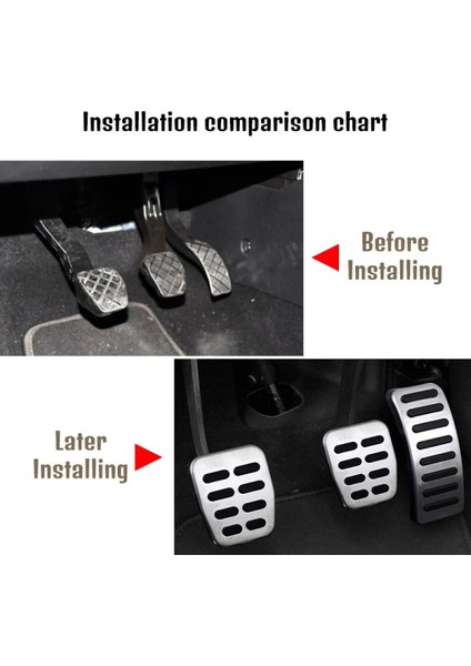 Polo 6n2 Manuel Metal Pedal Seti 2000-2002