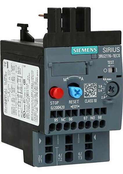 Siemens Termik Rölesi 3RU2116-1EC0