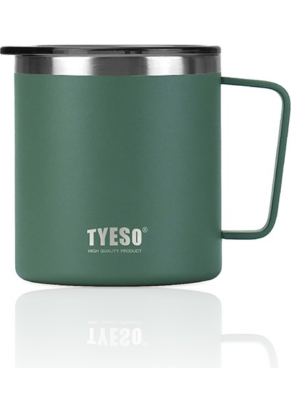 Silviya Mug Vakumlu Paslanmaz Çift Duvarlı Termal Kapaklı 400ML