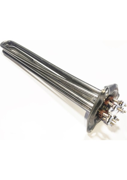 Üçgen Flanş(Büyük) 7,5KW 380V 34cm Trifaze Sanayi ısıtıcı Rezistansı