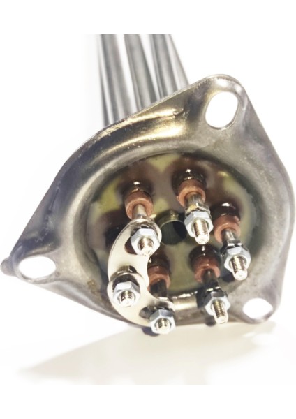 Üçgen Flanş(Büyük) 7,5KW 380V 34cm Trifaze Sanayi ısıtıcı Rezistansı fiyatları