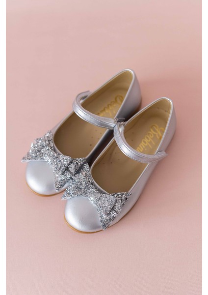 Double Fiyonklu Gümüş Vegan Kız Çocuk Babeti fiyatları