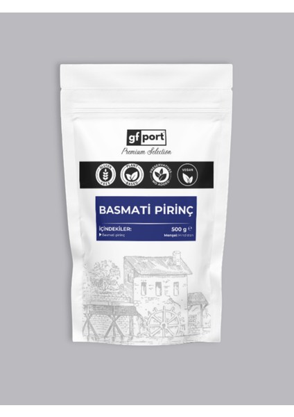 Gfport Basmati Pirinç 500 gr