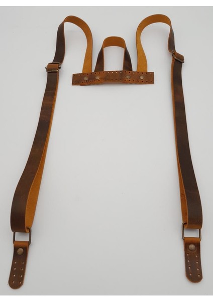 Gerçek Deri Sırt Çanta Sapı Crazy Oil Hardal Sarı Antik Metalli fiyatları