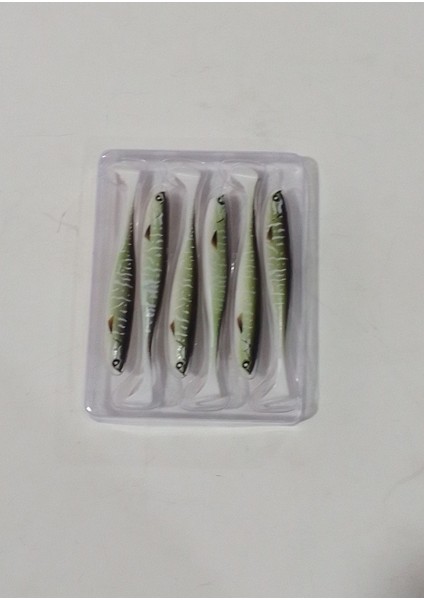 Basara 3D Soft Swim 3.5'' (8.89 Cm) 6p Silikon Balık Yem PG11 modelleri