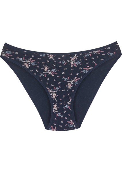 18001-1 Kadın 7'li Flowers Bikini Külot Paketi V6