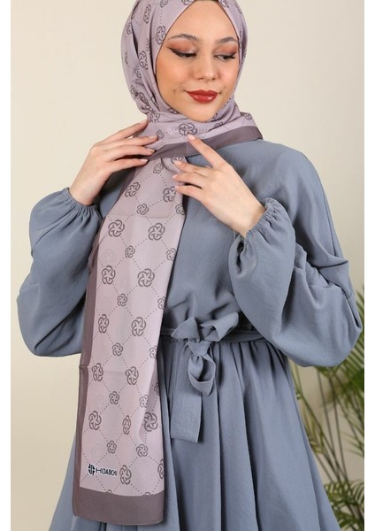 Desenli Medine Ipeği Şal