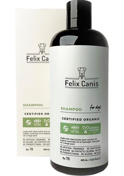 Köpek Şampuanı Organik ve Vegan 400ML fiyatları