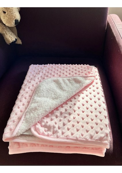 Antibakteriyell Çift Katlı 85x95 cm Welsoft Nohut Bebek Battaniye fiyatları