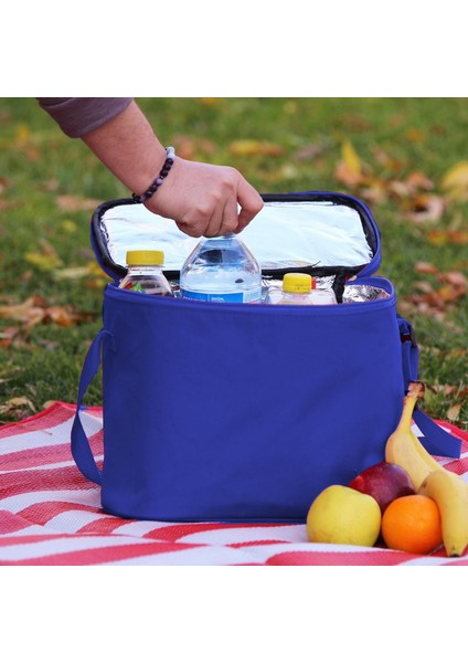 Termos Çanta 15 Lt Termo Piknik Kamp Soğuk Sıcak Isı Yalıtımlı Yiyecek Taşıma Çantası Mavi modelleri