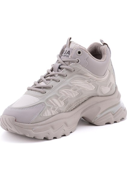 23K338 Kadın Sneaker Spor Ayakkabı Gri fırsatları