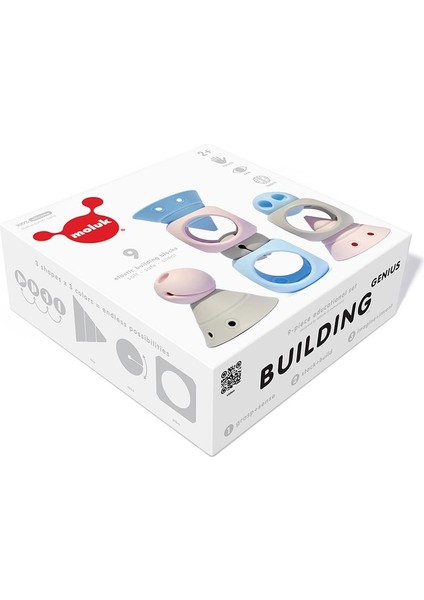Building Genius Pastel Ice Blue-Baby Pink-Beige modelleri