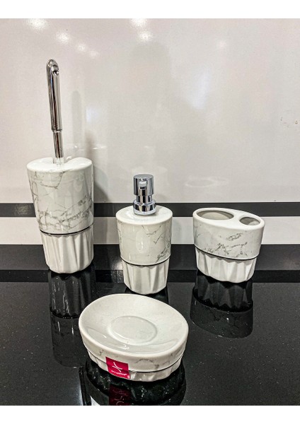 Mex 4 Parça Seramik Banyo Seti