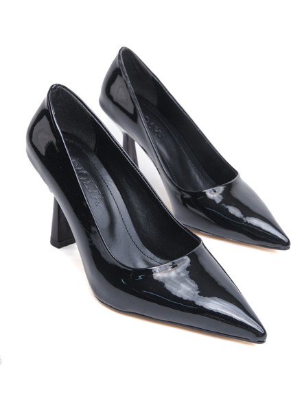 Vest Siyah Rugan (8cm) Topuk Boyu Günlük Kullanım Stiletto fiyatları