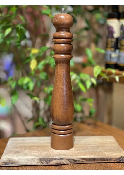 Ahşap Topuzlu Karabiber Değirmeni (No:3) 41CM