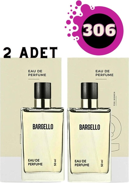 306 Floral Edp 50 ml Kadın Parfüm 2 Adet