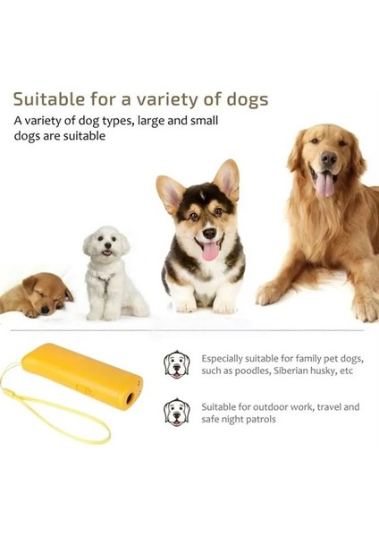 Ultrasonik Köpek Koruyucu Ve Eğitici Cihaz Köpek Uzaklaştırma Korunma Savar Aparatı fiyatları