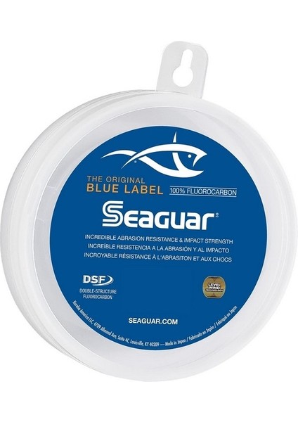 0.330MM Seaguar Blue Label %100 Fluoro Carbon Misina 22.9 Metre