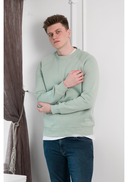 Fbı Slimfit 3 Iplik Içi Polarlı Bisiklet Yaka Sweatshirt fiyatları