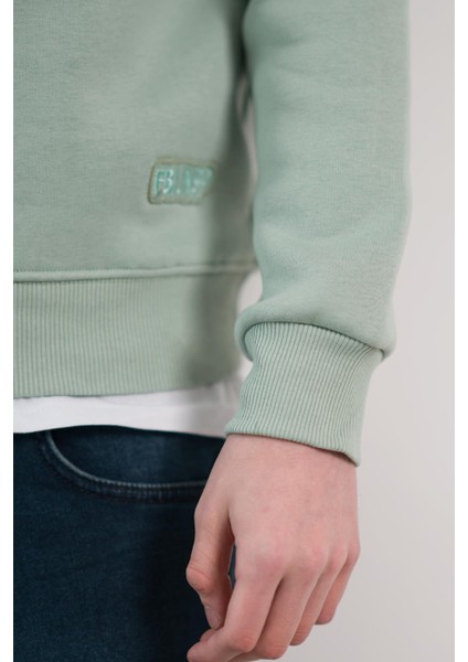 Fbı Slimfit 3 Iplik Içi Polarlı Bisiklet Yaka Sweatshirt indirimleri