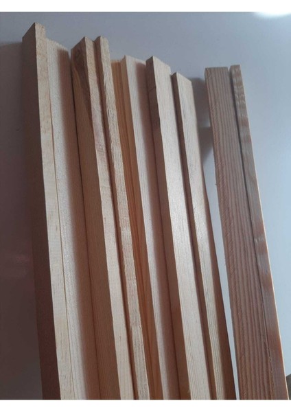 Ahşap Çıta Dekoratif Çıta 10 Adet 1 Cmx 2cm x 150 cm fiyatları