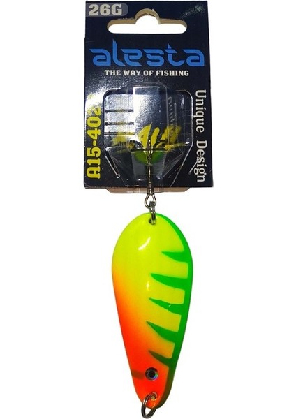 Raul 4020-TG1 26GR Tiger 1 Turna Metal Kaşık Sahte Yem