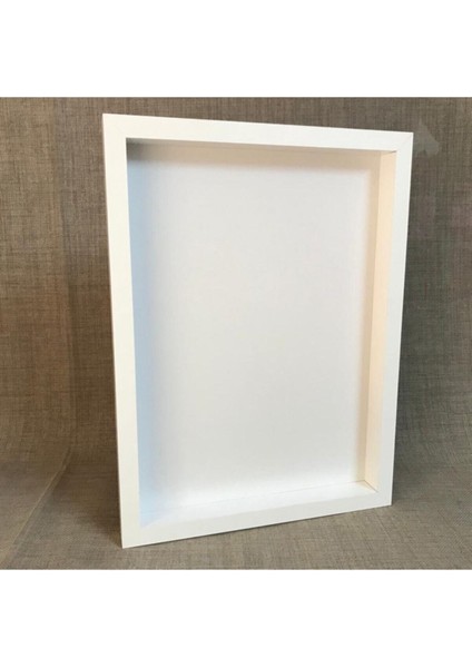 Ahşap Beyaz Pano Çerçeve 40*30CM PA04