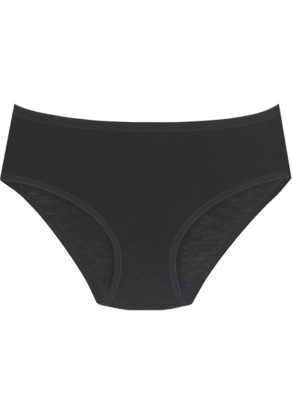 1207 Kadın Beyaz Siyah Ten 5'li Günlük Kalın Kenarlı Slip Külot V13 fiyatları