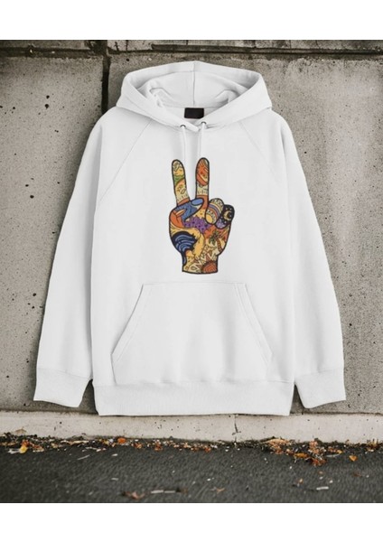 Lobabo Giyim Unisex Oversize Baskılı Sweatshirt