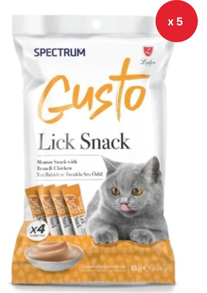 Elite Paws Spectrum Gusto Sıvı Kedi Ödül Maması x 5 Adet