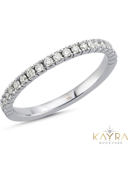 Yarım Tur Pırlanta Yüzük PÇY43