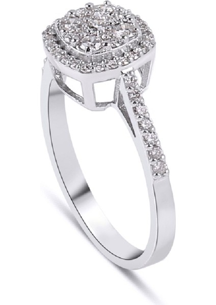 Pırlanta Taşlı Altın Yüzük PÇY20 modelleri