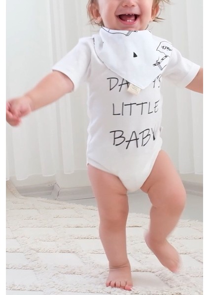 Baskılı Bebek Zıbını Pamuk Kumaş Doğa Dostu Dtg Baskı Babalar Günü Hediyesi Mevlüt Hediyesi fiyatları