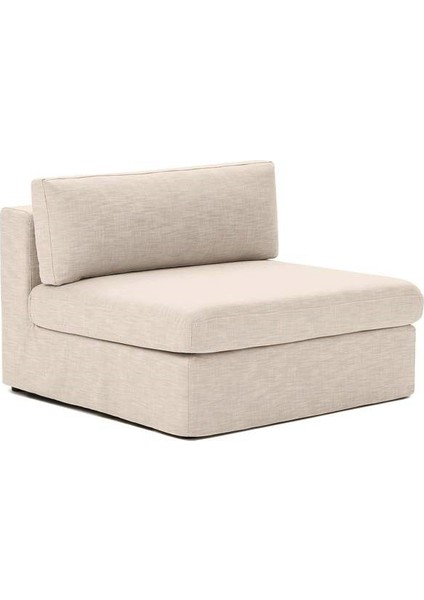 Mode Siesta Pro Kuş Tüyü Orta Modül 05 Bej Keten Kumaş Işbir Sünger (Dairenize Teslim)